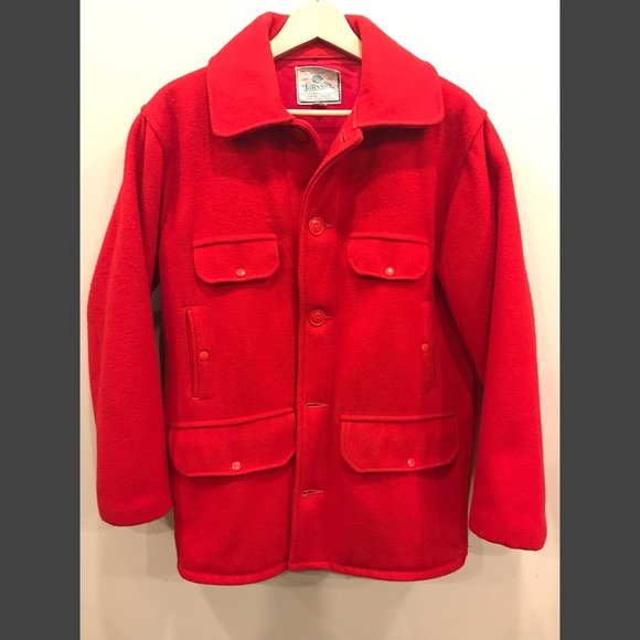 Vtg Wool Hunting Jacket 